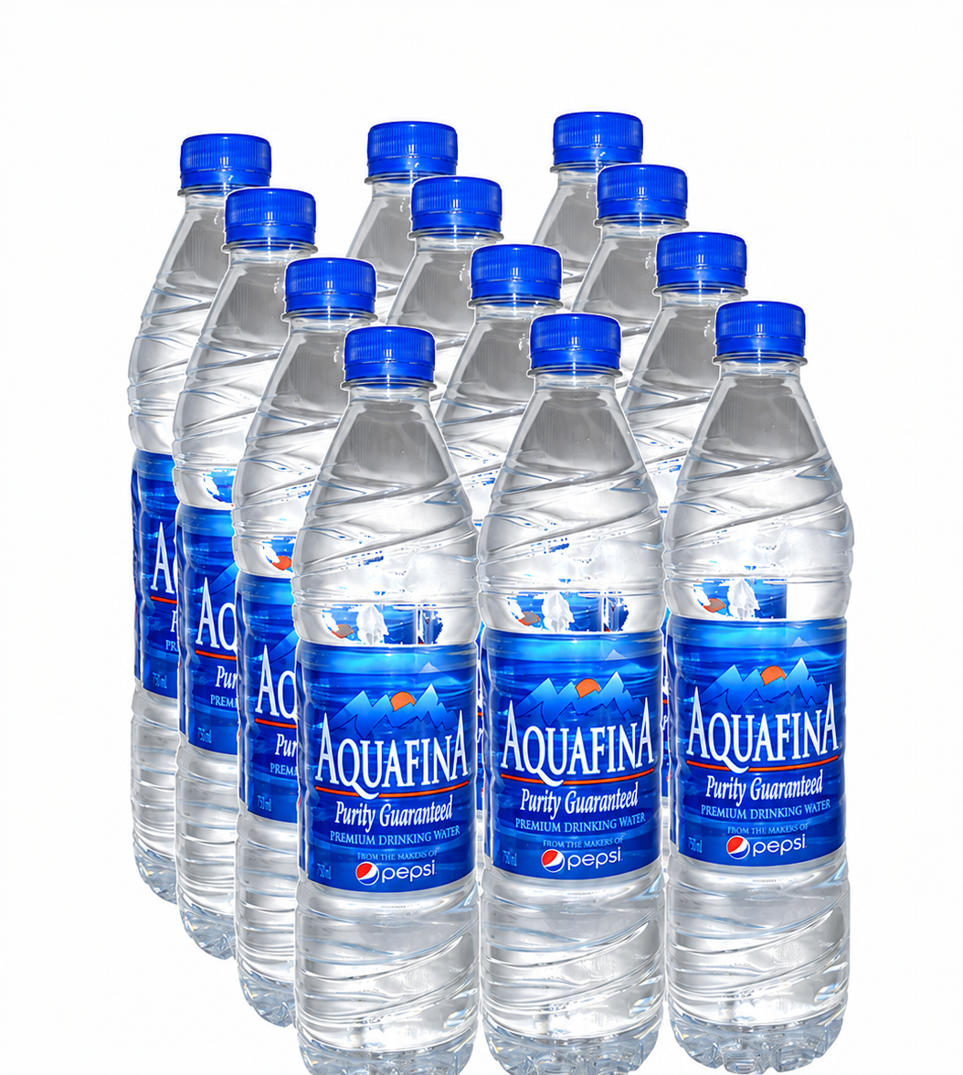Aquafina table water pack 75cl