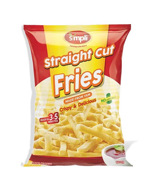 Simpli yam fries 500g