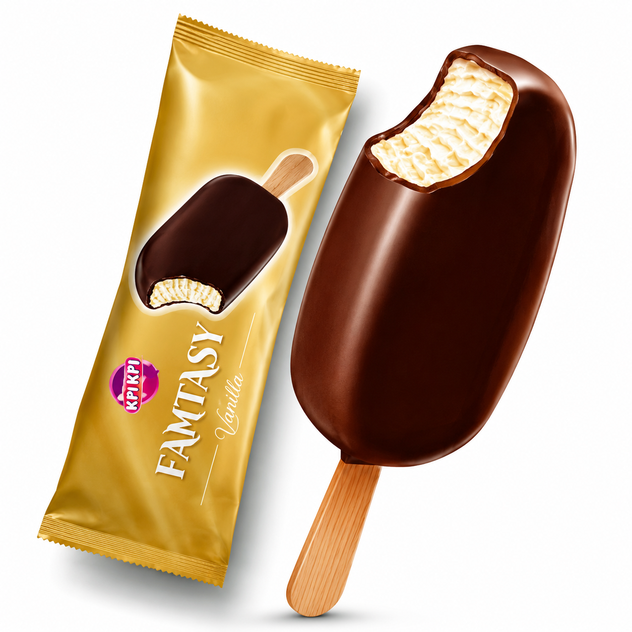 Fantasy vanilla ice cream 