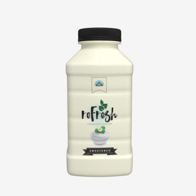 Refresh yogurt sweetened 