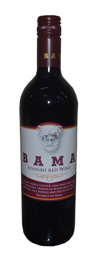 Bama Spanish red wine