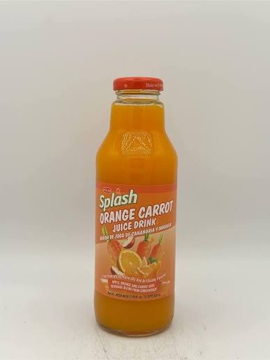 Pocas orange carrot juice drink 532ml