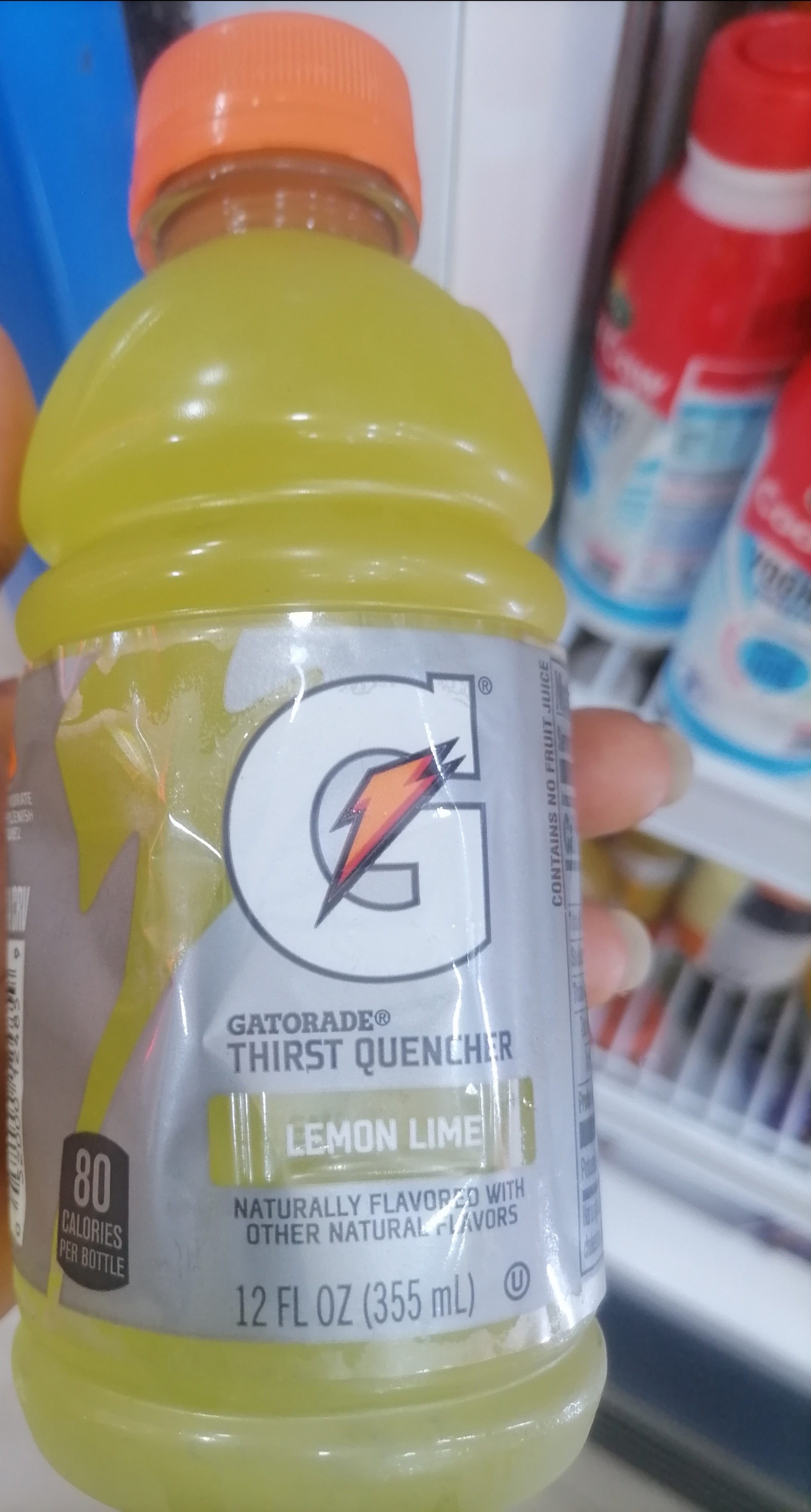 Gatorade thirsty quencher Lemon lime 