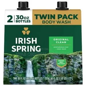 Irish spring original body wash gel twin pack