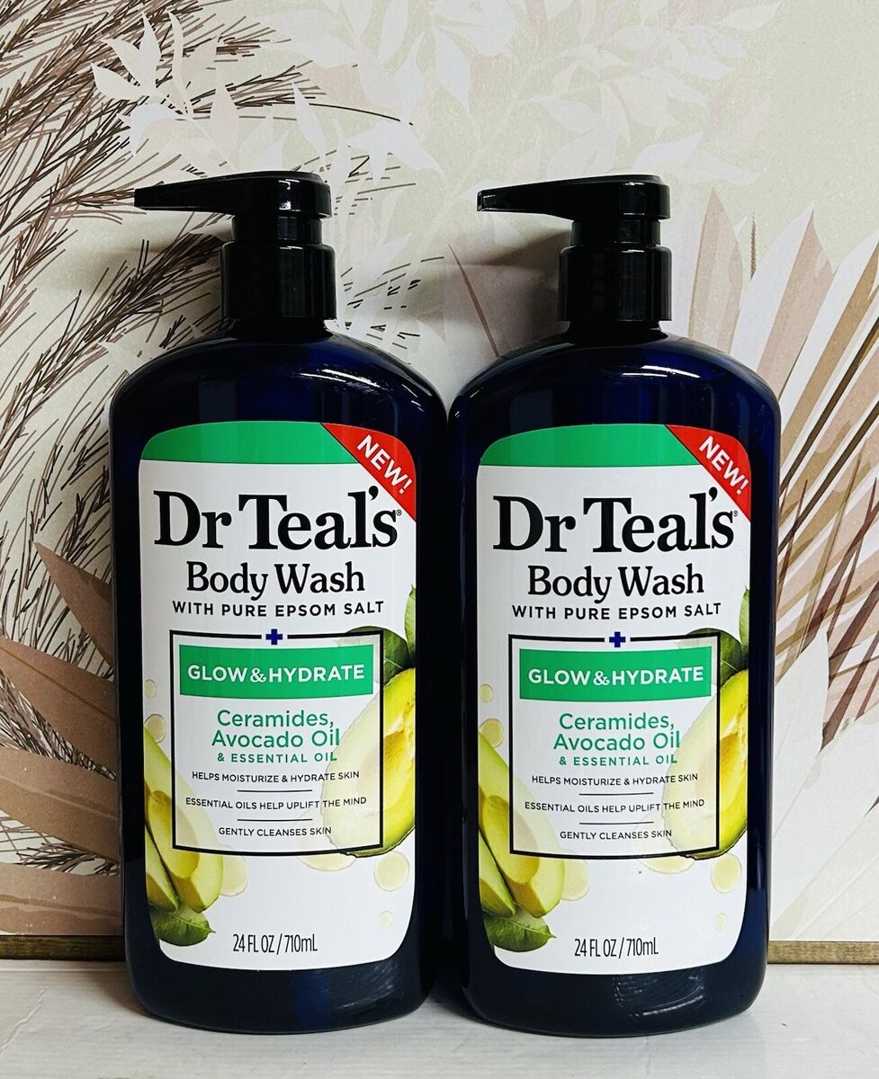 Dr Teals body wash glow and hydrate  710ml
