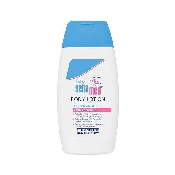 Baby Seba med body lotion with camomile 200ml
