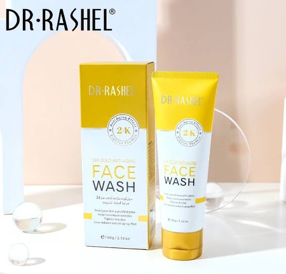 Dr Rashel 24k gold anti aging face wash 