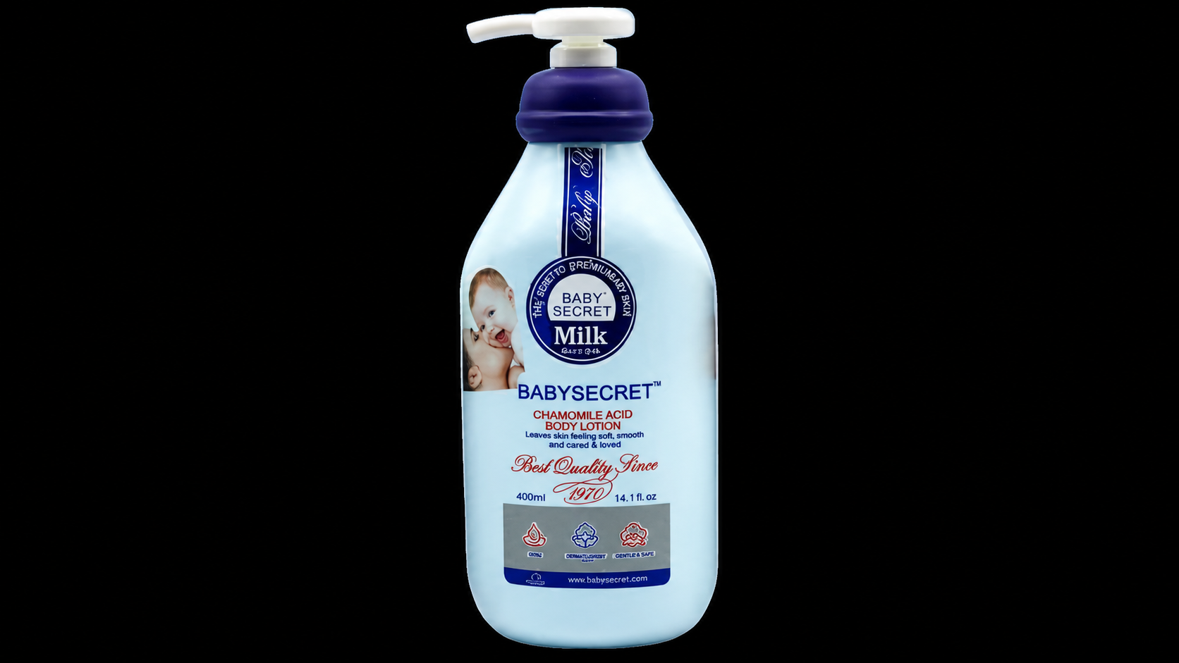 Baby secret chamomile acid body lotion 