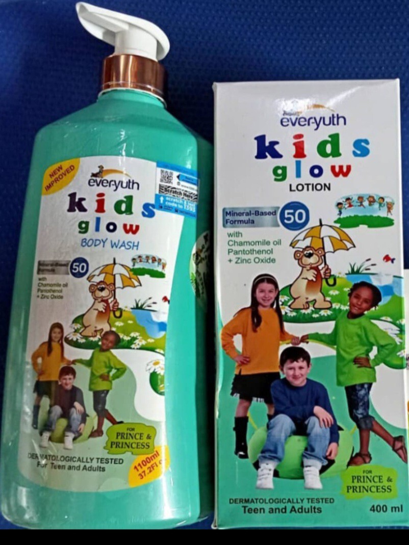 Everyuth kids glow lotion 