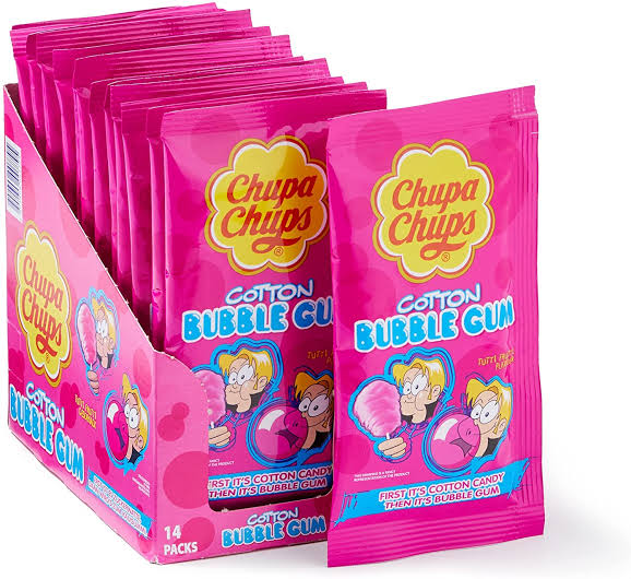 Chupa chups cotton bubble gum