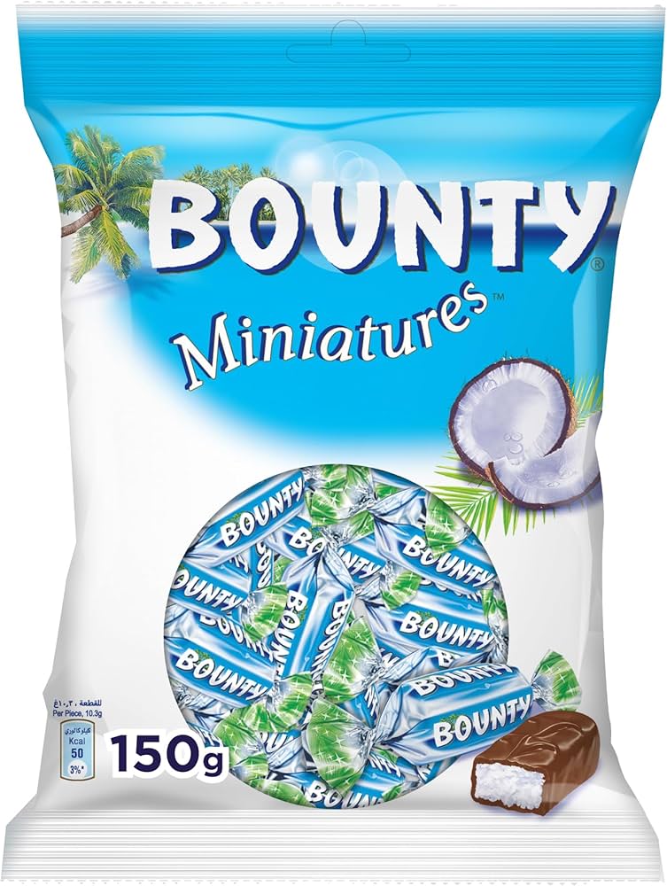 Bounty chocolate miniature 