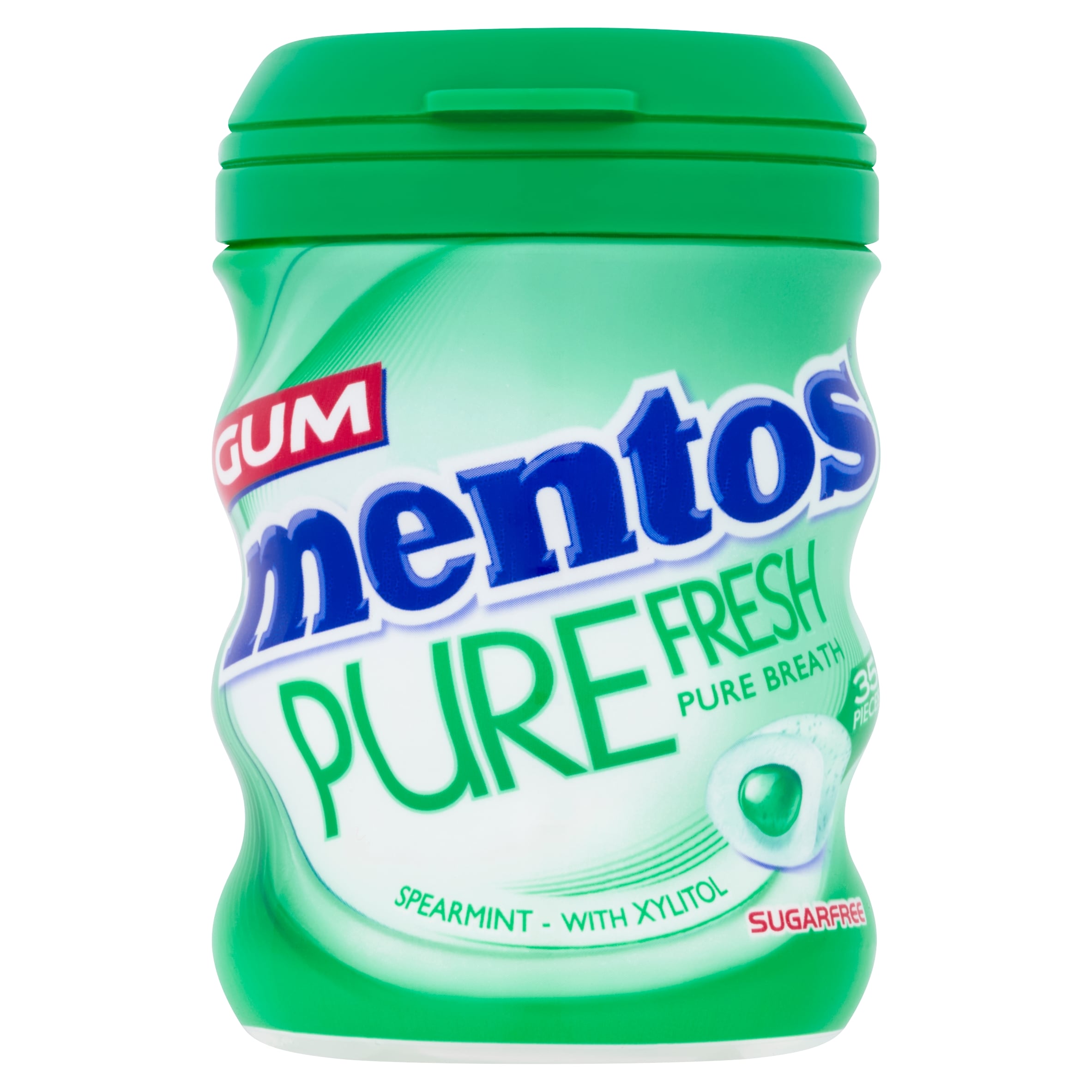 Mentos chewing gum spearmint with xylitol