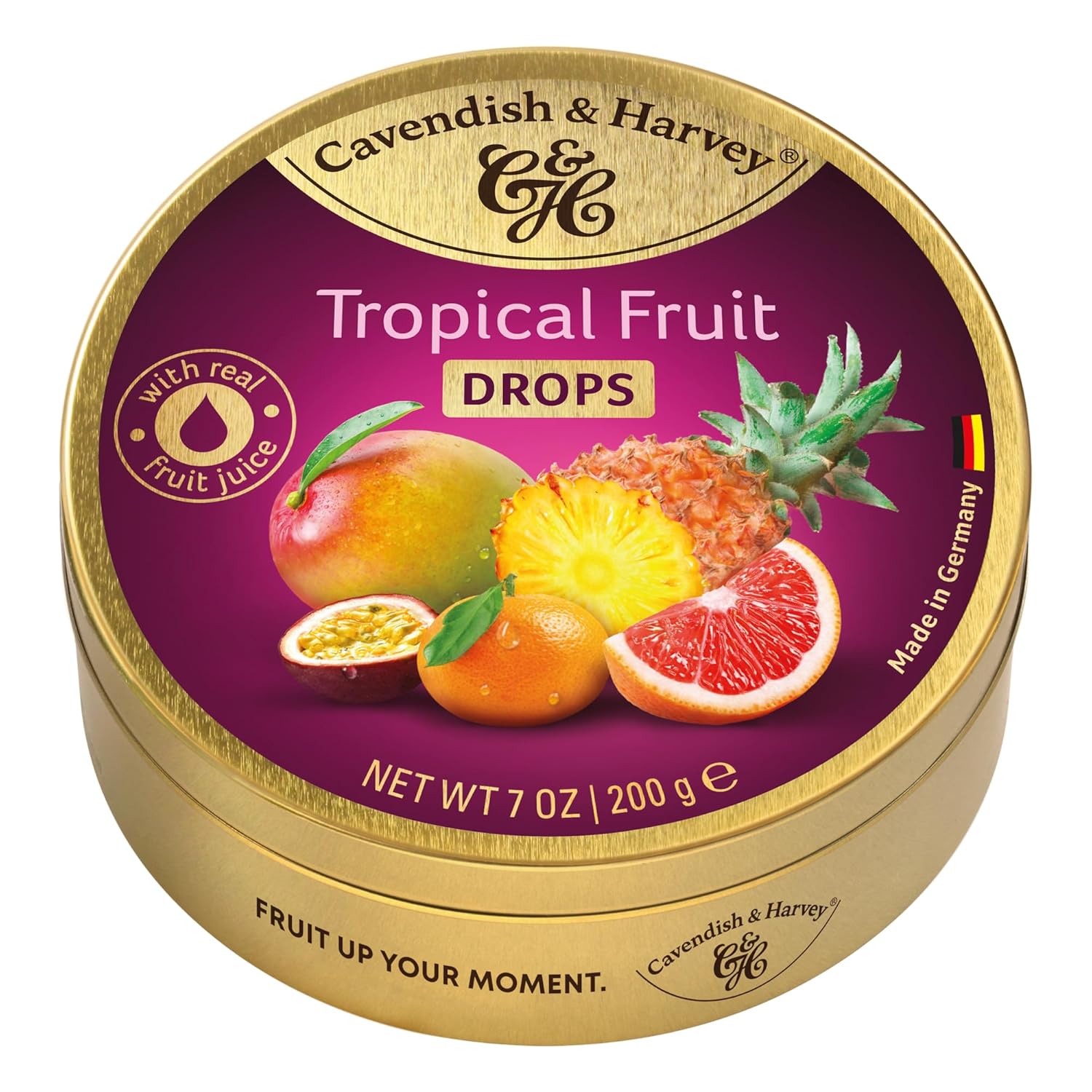 Cavendish and Harvey tropical fruit drops