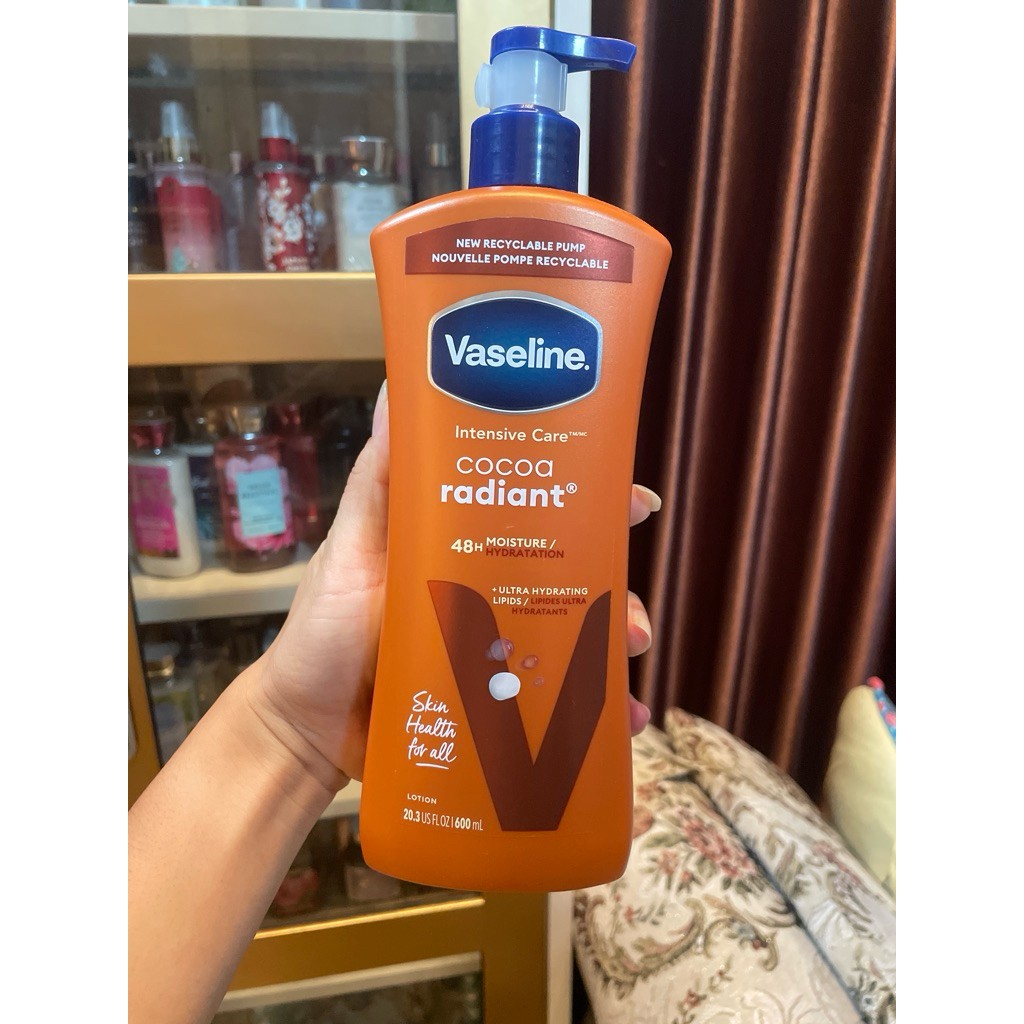 Vaseline cocoa radiant 600ml