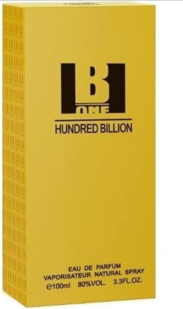 B one hundred billion perfume 80ml