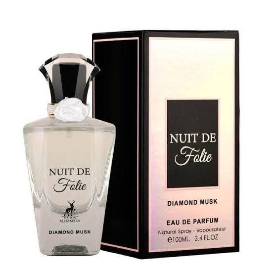 Nuit de folie Diamond Musk EDP Perfume 100ml 