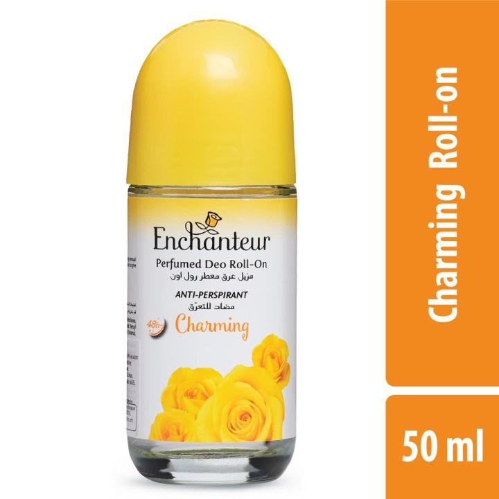 Enchanteur perfumed deodorant Roll on Chaming 
