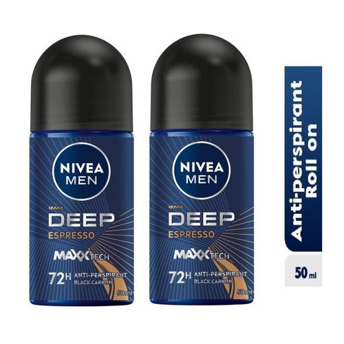 Nivea Deep Espresso Roll on for Men 