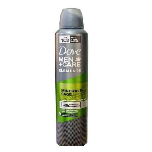 Dove Men Care Minerals Sage Antiperspirant Spray 250ml 