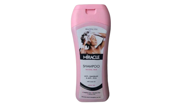 Miracle Anti Dandruff Anti itching Natural Hair Shampoo 
