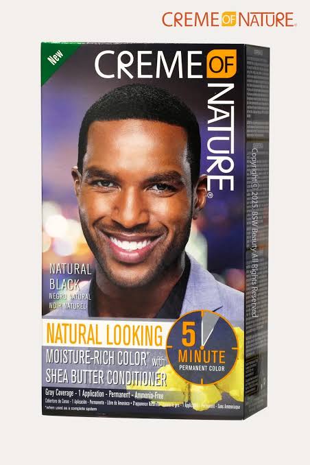 Cream of Nature Men Hair Color with Shea Butter 