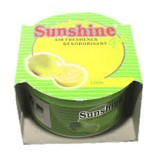 Sunshine Air freshener Gel lime fragrance 