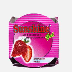 Sunshine Air Freshener Gel strawberry Fraise 