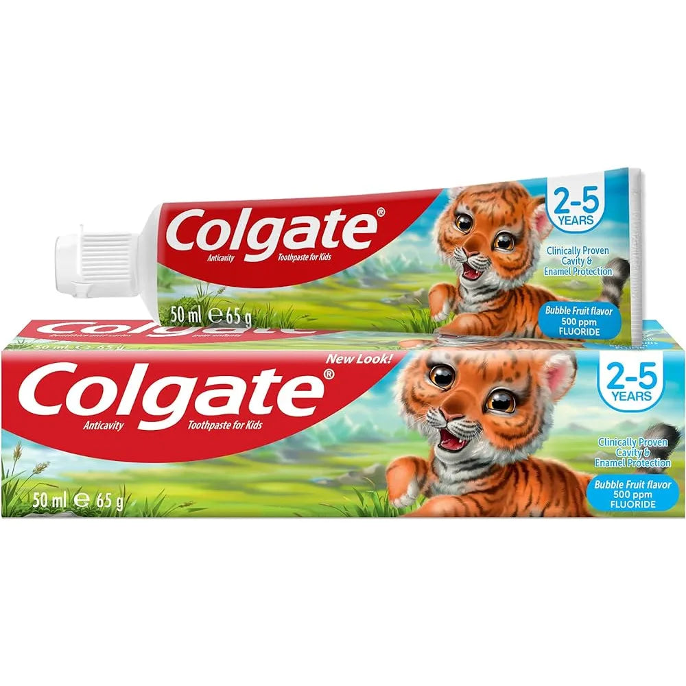 Colgate Bubble Fruit Favour 2-5 years Toothpaste 
