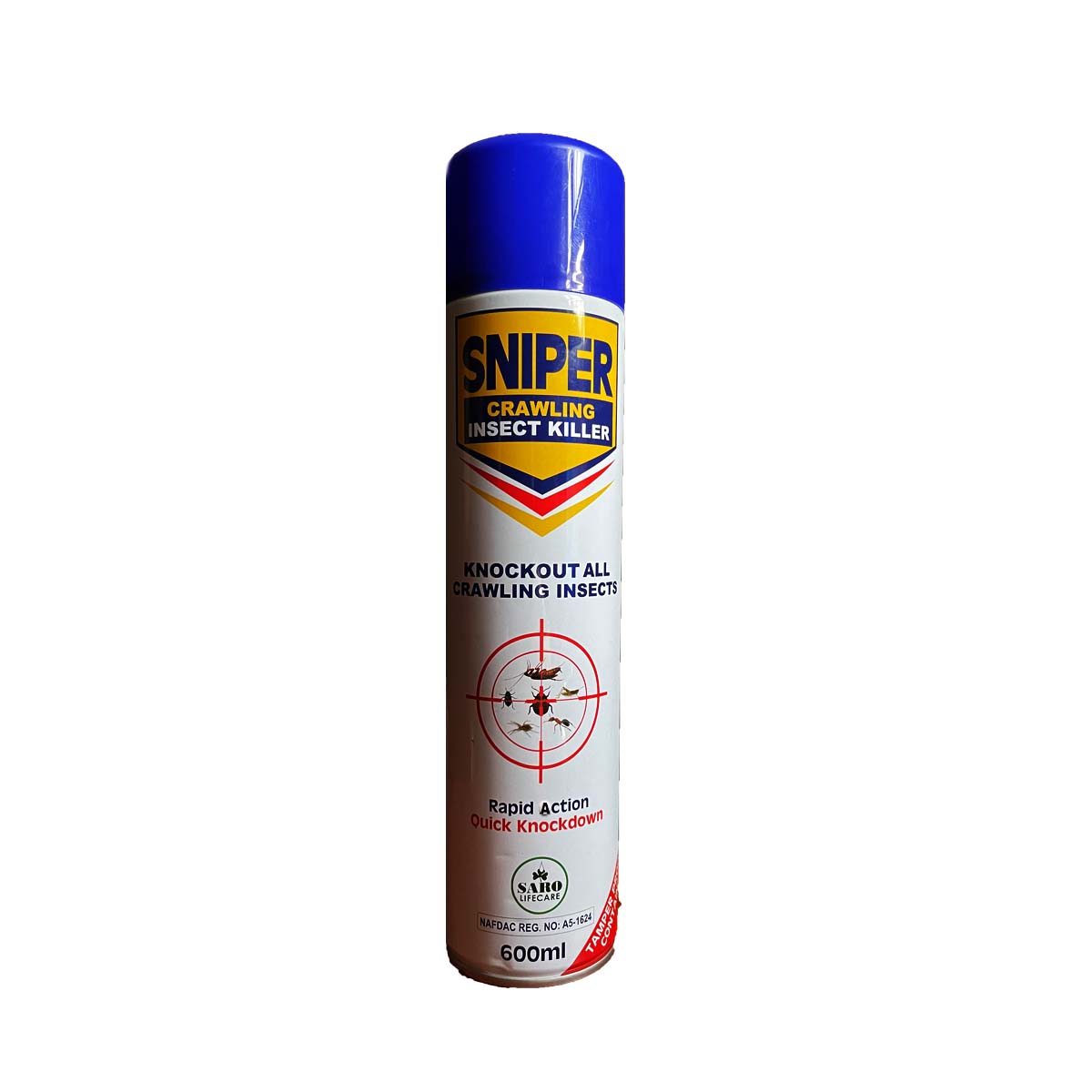 Sniper Crawling Insects Killer Spray 600ml