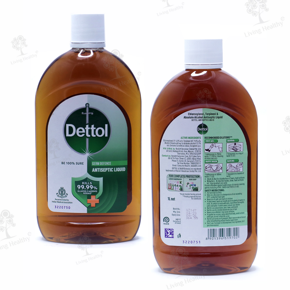 Dettol Antiseptic Liquid Disinfectant 1L