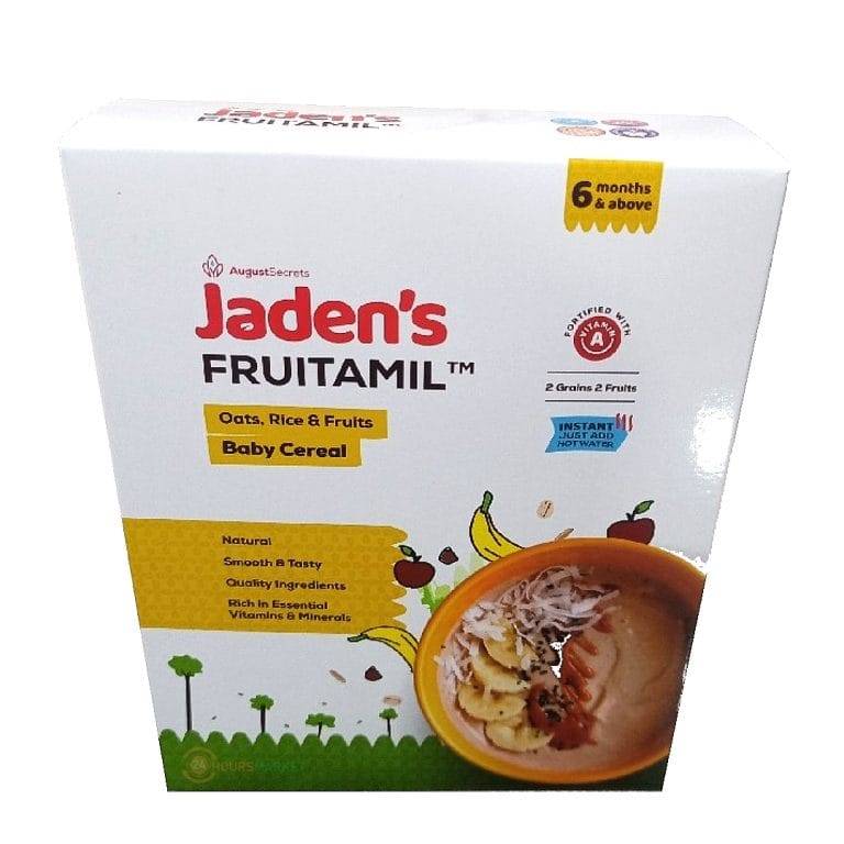 JADEN’S FRUITAMIL BABY CEREAL 400g