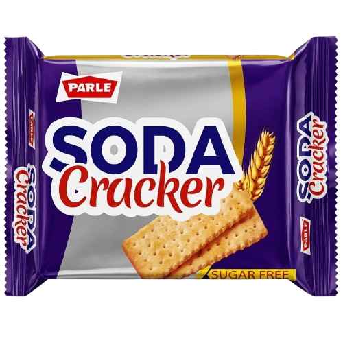 Parle Soda Crackers Sugar Free Biscuits 