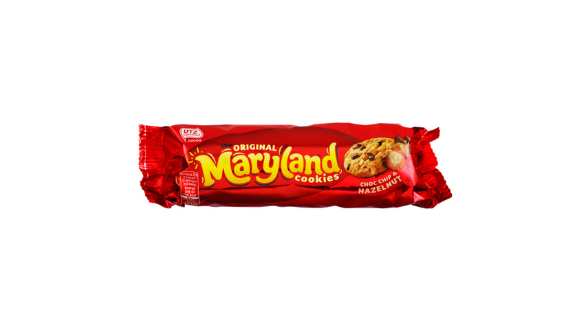 The Original Maryland cookie choc chips and Hazelnut 