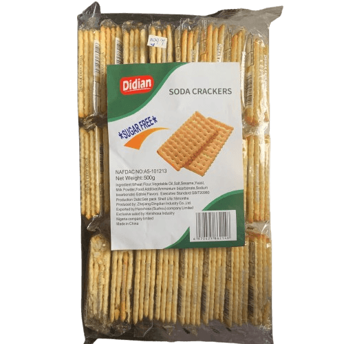 Didian Sugar Free Soda Crackers 500g