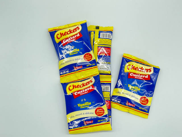 Checkers Custard Vanilla Flavour 45gx8