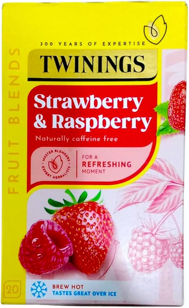 Twinning Strawberry and Raspberry tea 
