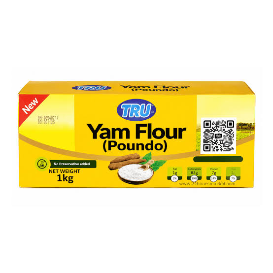 Tru Yam Flour (poundo )1kg