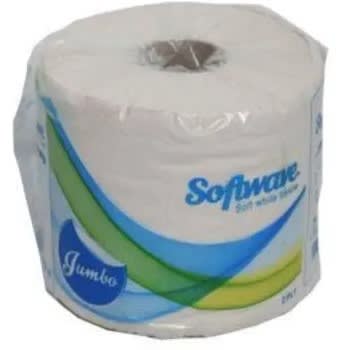 Softwave Toilet Tissue Paper Jumbo Size 1 pack of 12pcs