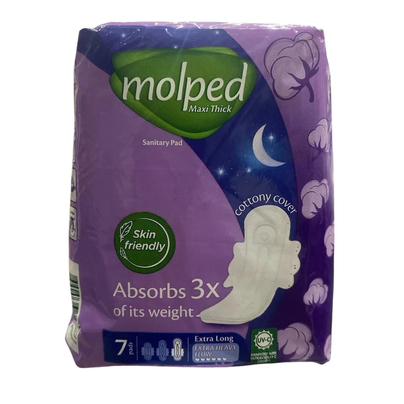 Molped Maxi Thick Pad Extra Long x 7