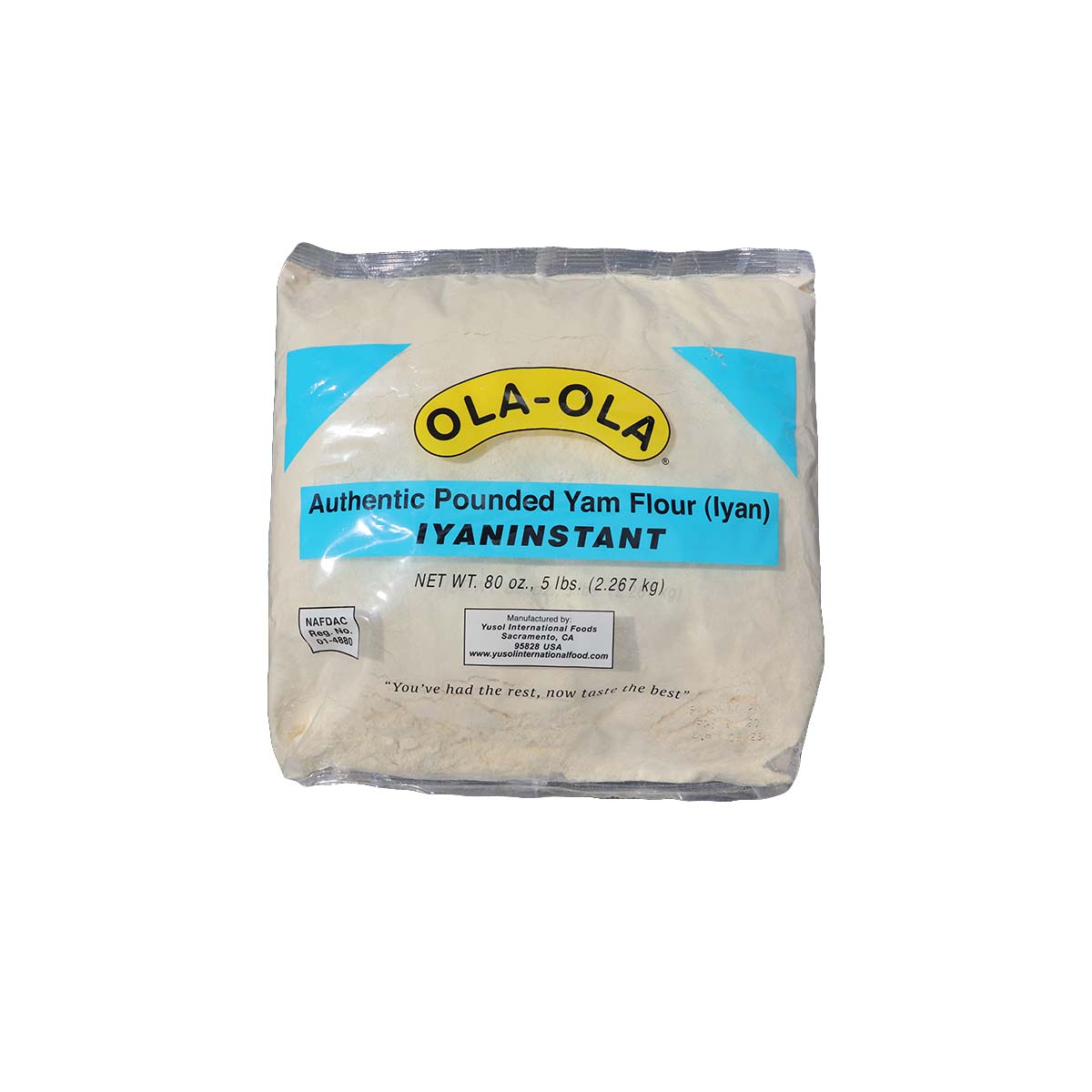 Ola Ola Authentic Pounded Yam Flour 2.267kg