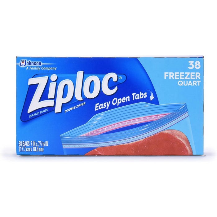 Ziploc Grip 'n' Seal Freezer Bags 