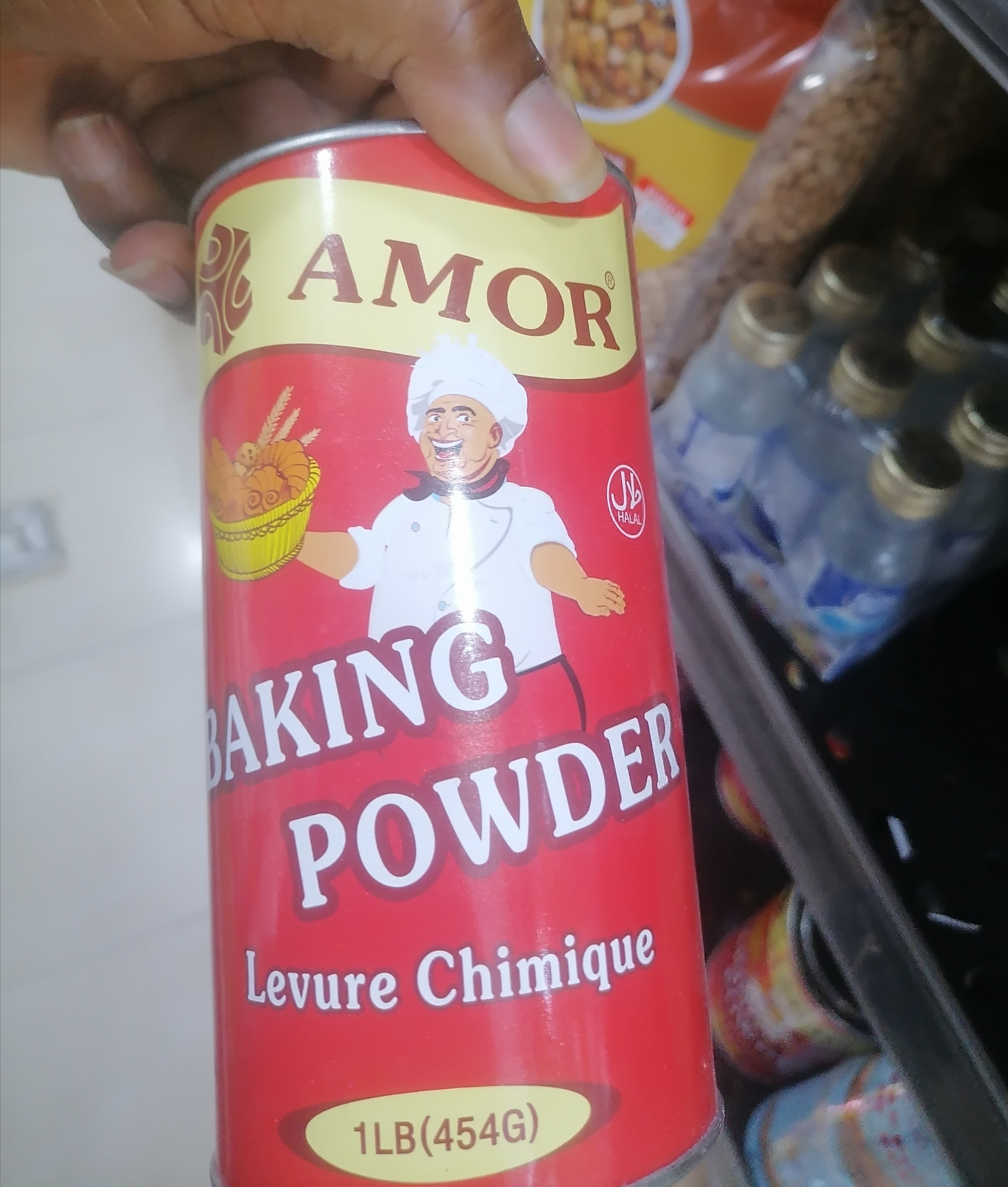 Amor Baking Powder 454g