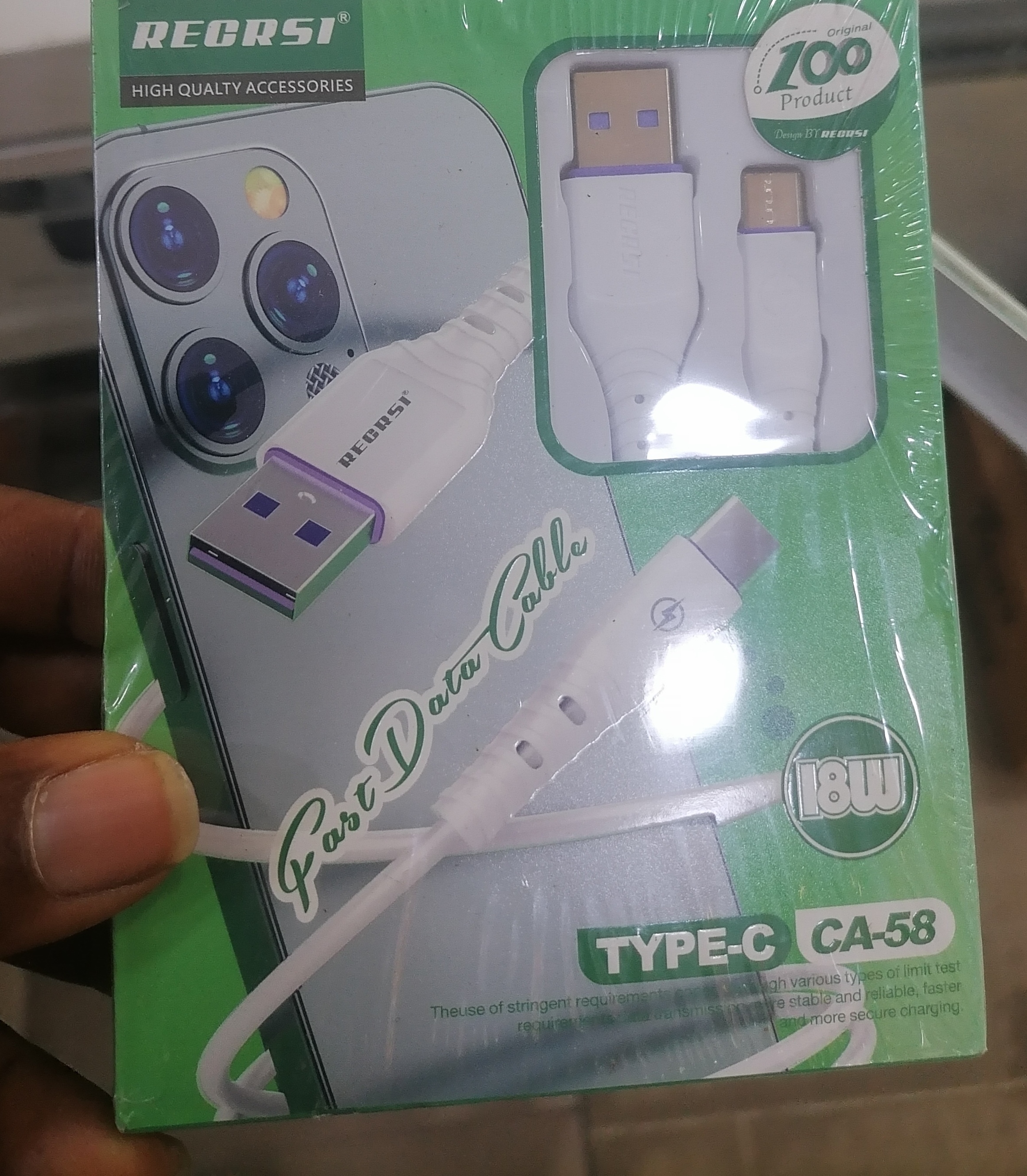 Recrsi Fast Data Cable Type C ca 58