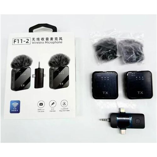F112 Wireless Lavalier Microphone 
