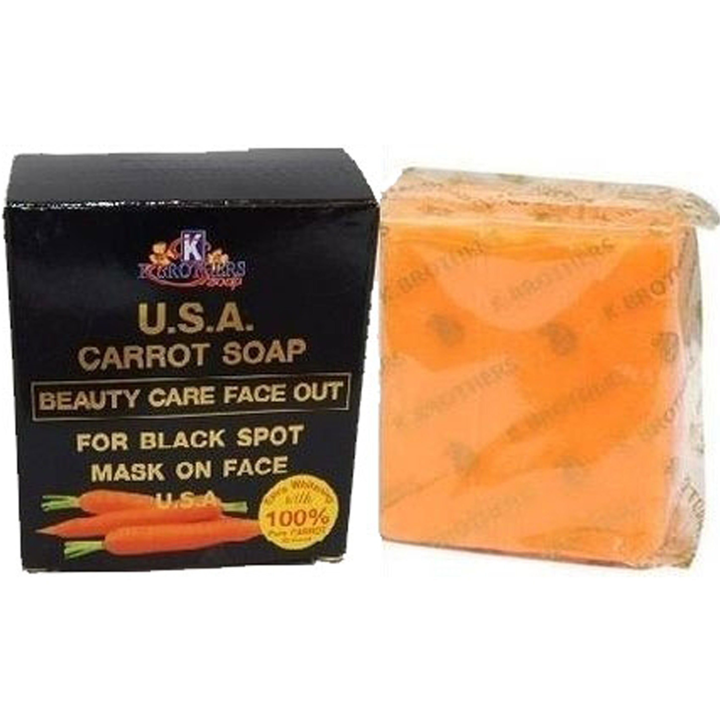 K Brothers USA Carrot Soap 