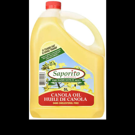 Saporito Canola Oil 5L